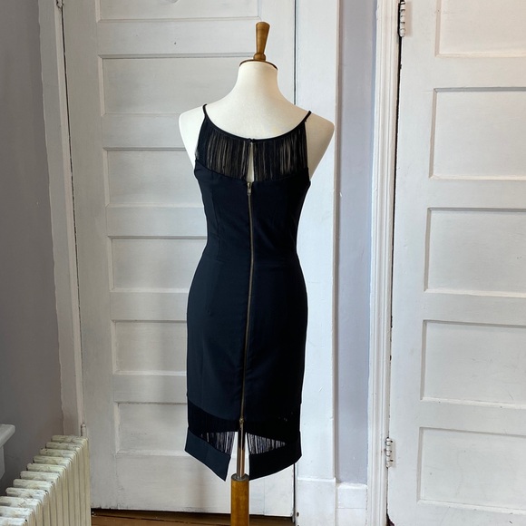 Dress the Population Fringe Midi Dress, Size M - Picture 4 of 16